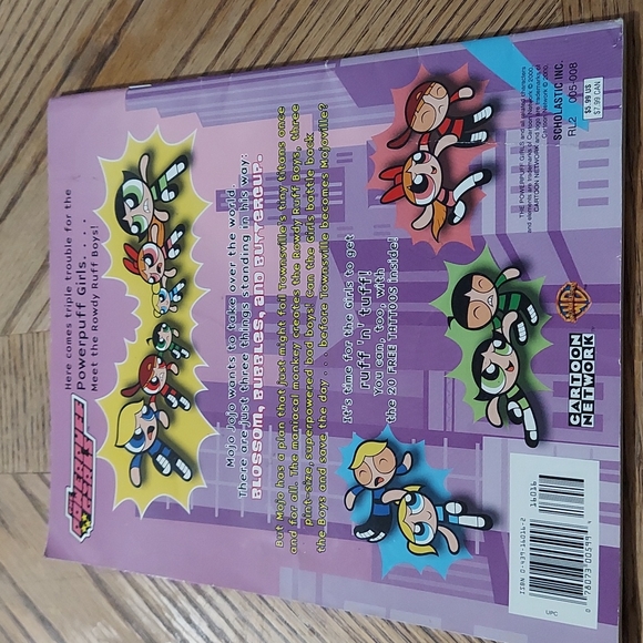 The Powerpuff Girls Ruff'n'Tuff Tattoo Book - Picture 2 of 12